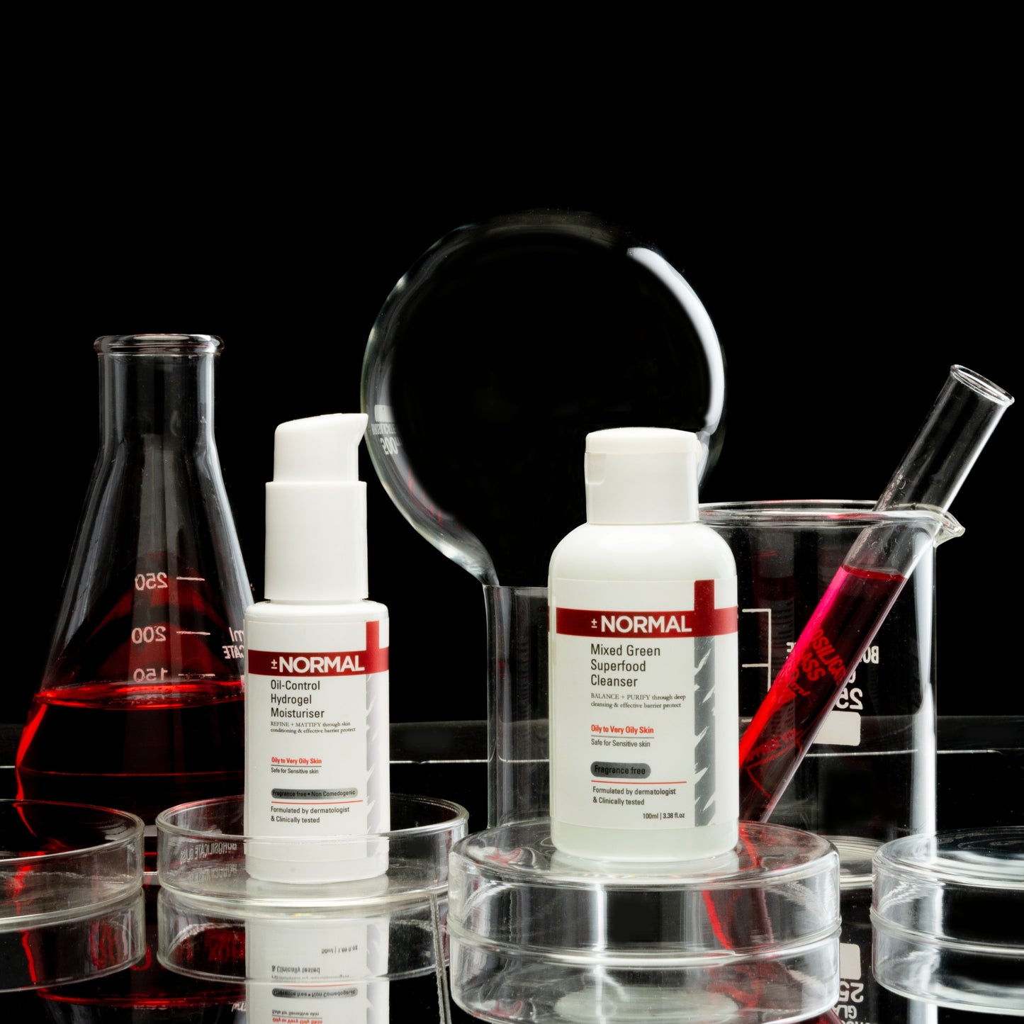 PLUSMINUS NORMAL skincare combo oily sensitive skin