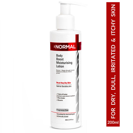 Body Boost Moisturising Lotion for Dry, Sensitive skin | 200ml